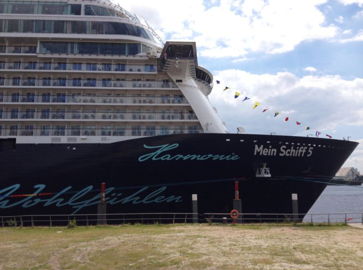 Mein Schiff 5- Einführungsfahrt