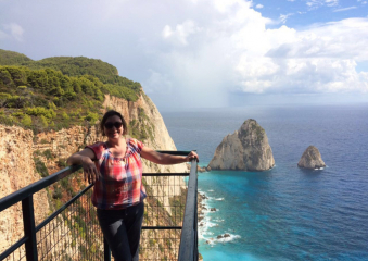 Bild Zakynthos- inmitten des klaren blauen Wassers im Ionischen Meer Reisebericht